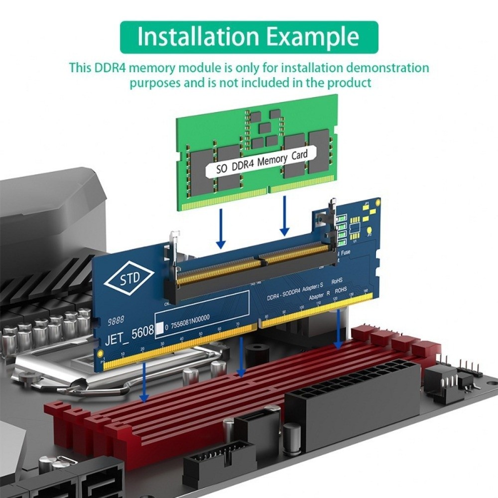 Notebook DDR4 to Desktop DDR4  - Sodimm Ddr4 recension och pris