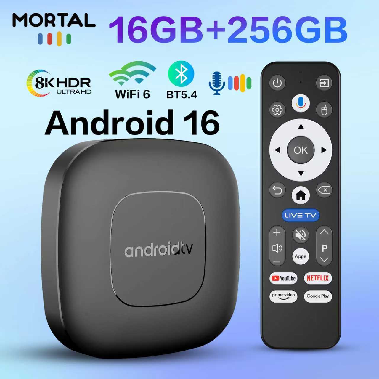TV Box Android 16 Google Assis - Ddr3 8Gb recension och pris