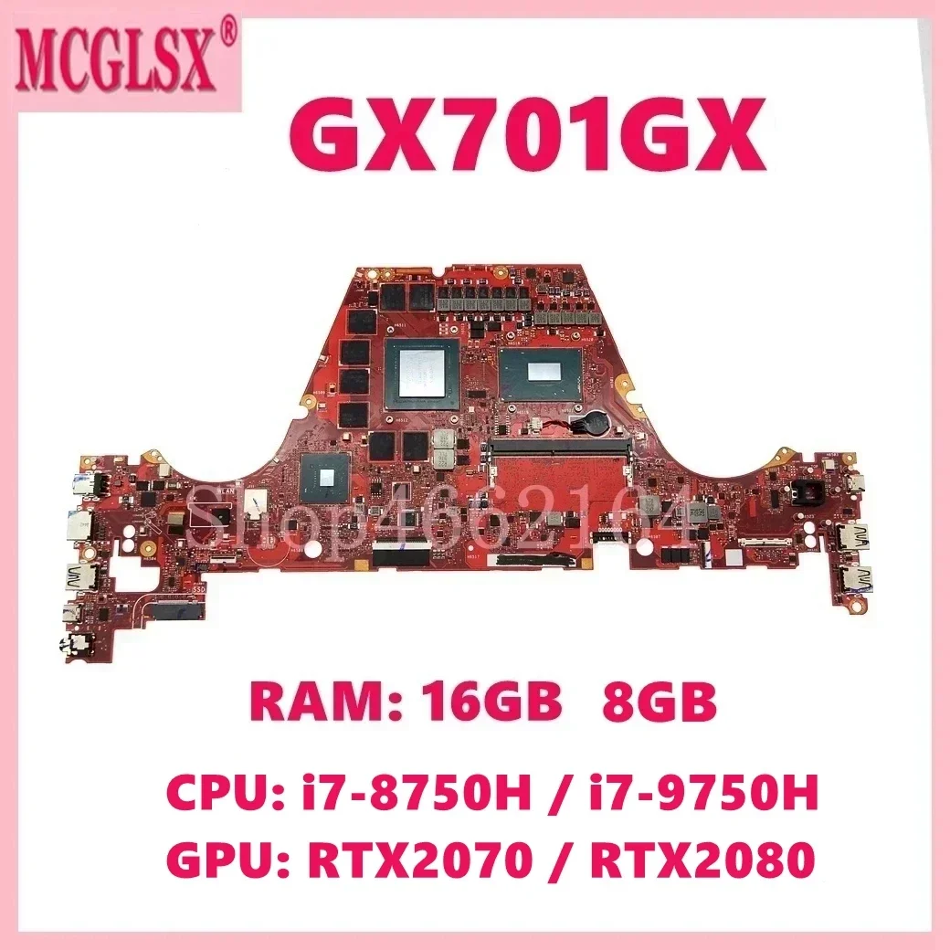 GX701GX with I7-8750H CPU RTX2 - Ddr4 8Gb recension och pris