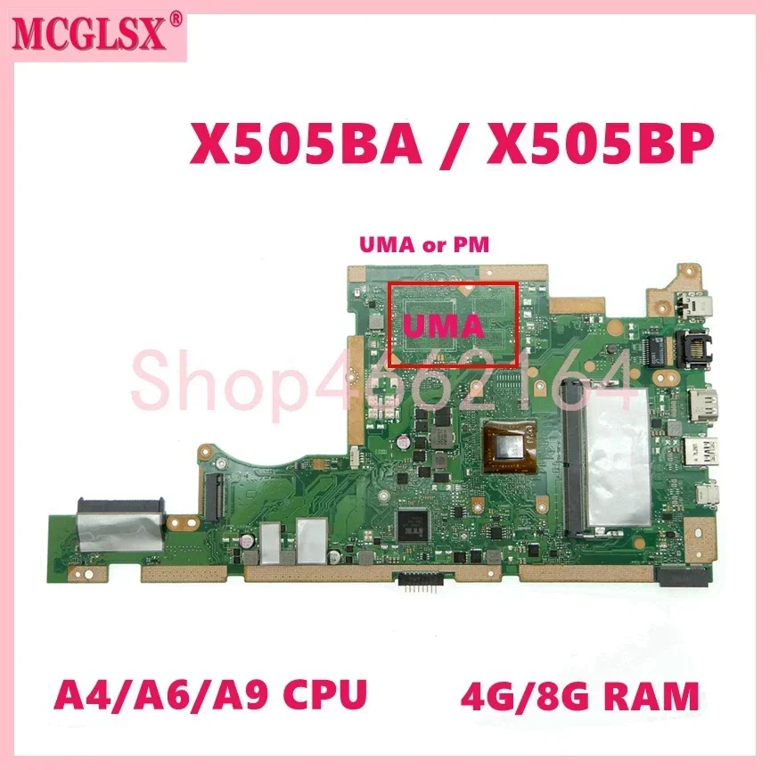 X505BP Laptop Motherboard For  - Ddr4 8Gb recension och pris