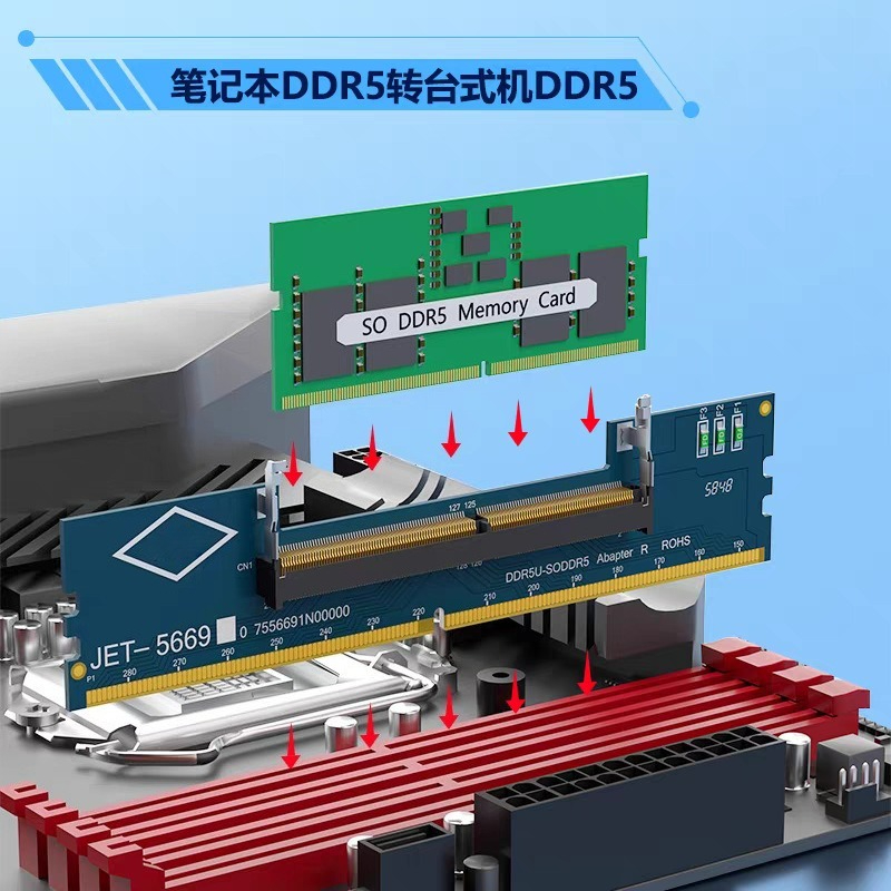 DDR3 DDR4 DDR5 SO‑DIMM to UDIM - Ddr4 Desktop Ram recension och pris